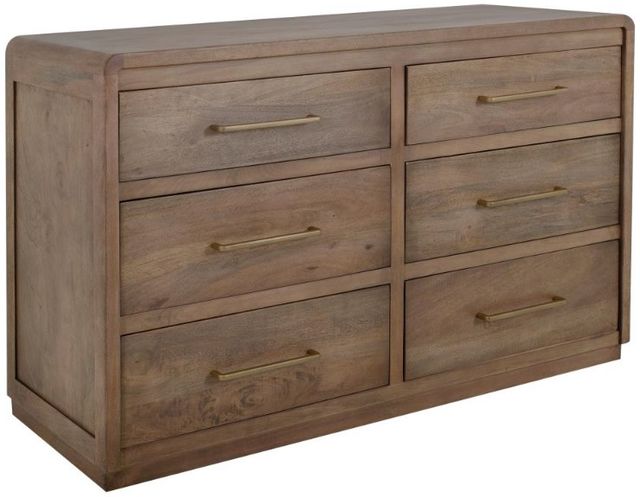 International Furniture Direct Mezquite Brown Dresser | Roby's Furniture &  Appliance