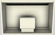 Vent-A-Hood® 36" Biscuit Wall Mounted Range Hood-3