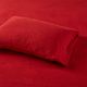 Olliix by True North by Sleep Philosophy Red California King Micro Fleece Sheet Set-1
