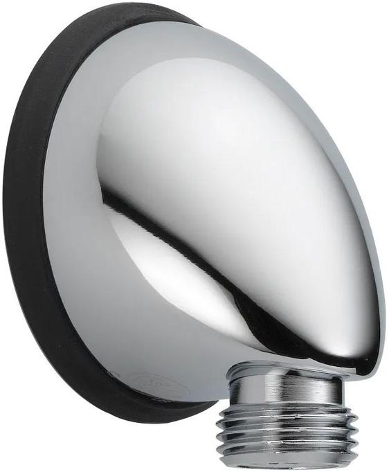 Delta Universal Showering Chrome Wall Supply Elbow for Hand Shower-0