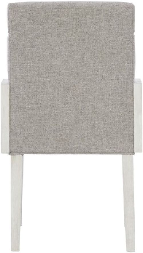 Bernhardt Foundations Beige/Gray Dining Arm Chair-3