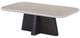 ACME Furniture Jacory Bottocino Marble Top Coffee Table with Espresso Base-3