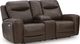 Signature Design by Ashley® Gravier Cordova Power Reclining Loveseat with Console-0