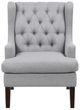 Homelegance® Quent Espresso/Gray Accent Chair-2