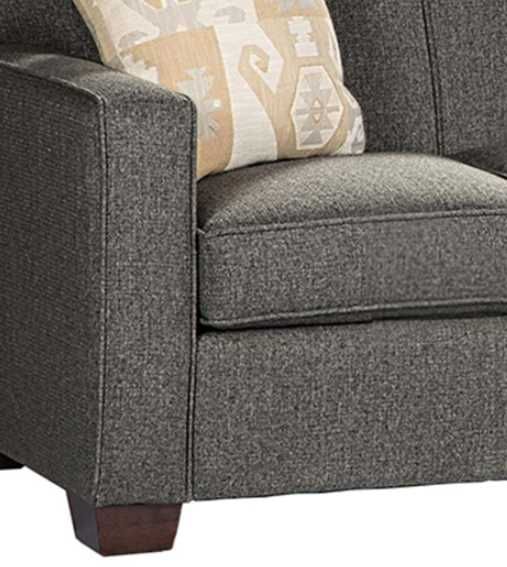 Marshfield Furniture Benson Gunmetal Loveseat-1