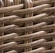 Signature Design by Ashley® Laguna Heights 4-Piece Beige/Brown Fabric/Wicker Rattan Outdoor Sectional-3