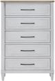 Bernards Citrus Heights Cement and Sand Youth Small Chest-1