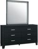 Global Furniture USA Reid 4-Piece Black Queen Panel Bedroom Set-2
