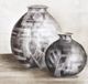 Stylecraft African Urns Gray/Light Gray/Taupe/White Wall Art-1