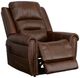Flexsteel® Oscar Pumpernickel Brown Power Lift Recliner with Power Headrest-4