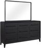 Bernards Elure 4-Piece Peppercorn Queen Bedroom Set-2