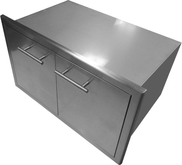 XO 36" Stainless Steel Outdoor Pantry-1