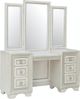 Pulaski™ Camila White Vanity Mirror-4