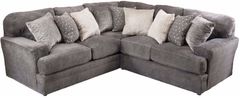 Jackson Furniture Mammoth 2-Piece Smoke Sectional Sofa Set