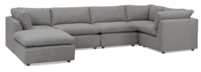 Parker Southern Indulge 6 Pieces Titus Cloud/Carolina Cherry Sectional Set-0