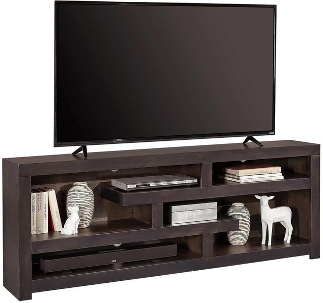 Aspenhome® Avery Loft Ghost Black 72" Open Display/Console-1