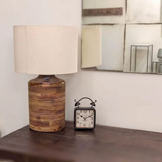 LH Home Skye Brown Heritage Lamp-1