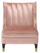 Currey & Company Jacqui Slipper Black/Brushed Brass Ballet Chair-1