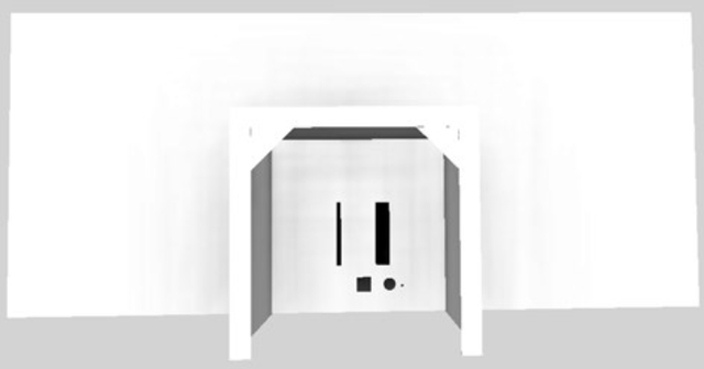 Vent-A-Hood® 48" White Contemporary Wall Mounted Range Hood-2