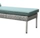 Beachcraft® South Beach Light Blue/Light Gray Chaise-1