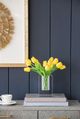 A & B Home Clear Rectangular Tall Vase-4