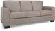 Decor-Rest® Furniture LTD 3705 Beige Queen Leather Sofa Sleeper-0