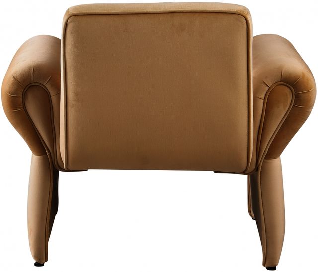 Meridian Furniture Fleurette Saddle Velvet Accent Chair-2