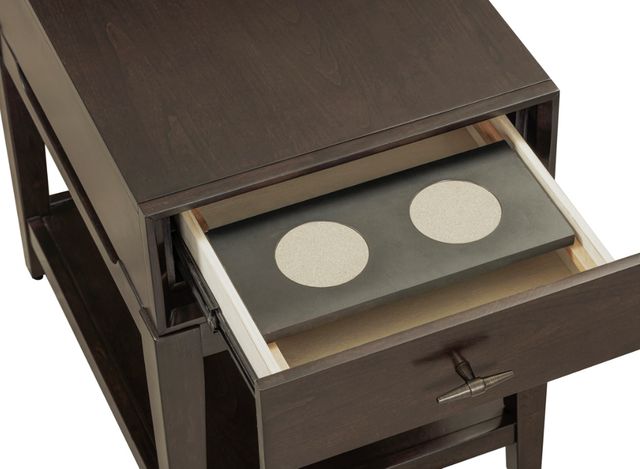 aspenhome® Sutton French Roast Chairside Table-3