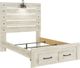 Signature Design by Ashley® Cambeck 2-Piece Whitewash Full Panel Storage Bed Set-2