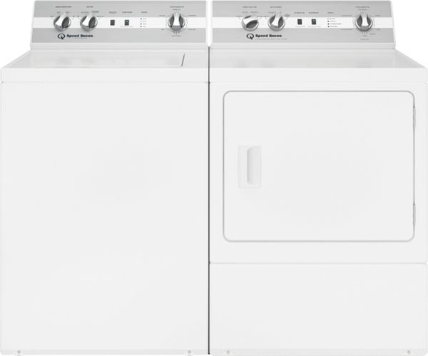 Speed Queen White Top Load Washer Electric Dryer Laundry Pair