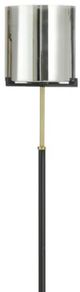 StyleCraft Chrome/Urban Smoke Floor Lamp-1