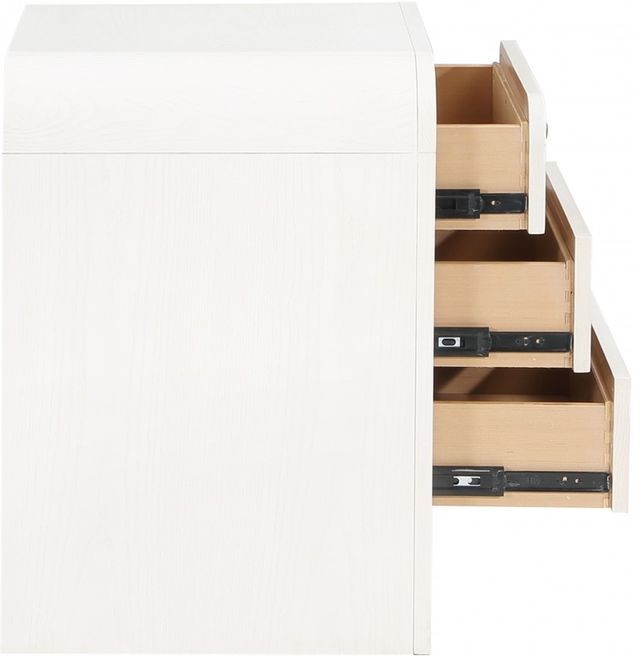 Meridian Furniture Siena Off-White/Natural Nightstand-2