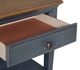 Legends Home Americana Whiskey End Table with Blue Base-4