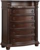 Homelegance® Cavalier Dark Cherry Chest-0