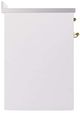 Ilve® Nostalgie II Series 30" White Pro Style Induction Range-3