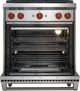 Wolf® 30" Stainless Steel Pro Style Natural Gas Range-1