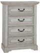 American Woodcrafters 7820 Stonebrook Antique Gray Chest-0