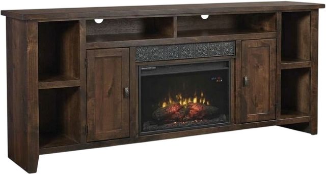 aspenhome® Alder Grove Brindle 84" Fireplace Console-0