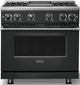 Viking® 7 Series 36" Antique Bronze Pro Style Natural Gas Range with Griddle-0