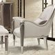 Michael Amini® Villa Cherie Hazelnut/Porcini Accent Chair-1