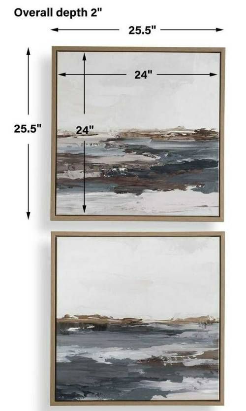 Uttermost® Bring Me In 2-Piece Framed Canvas Set-2