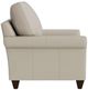 Bassett® Furniture Customizable True Custom® Leather Roll Arm Accent Chair-2