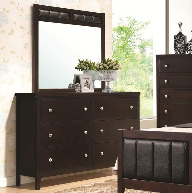 Coaster Carlton Cappuccino Dresser Mirror