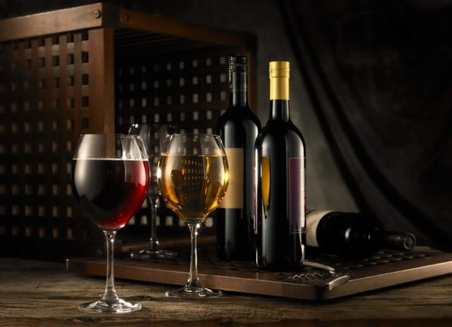Classy Art Wine Glasses & Bottle Wall Art-0
