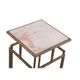 Bassett Mirror Audrey Antique Brass Accent Table-1