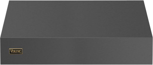 Viking 5 Series 60" Damascus Gray Wall Mounted Range Hood with Brushed Brass Trim-0