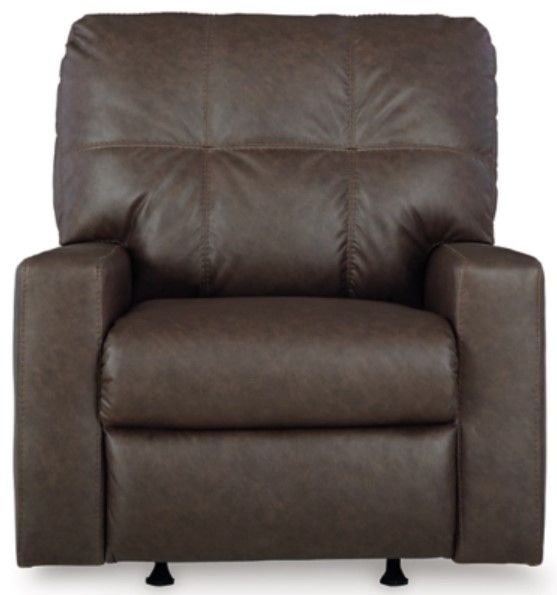 Benchcraft® Barlin Mills Umber Manual Recliner-2