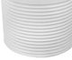 A & B Home White 19" Ridged Cement Planter-1