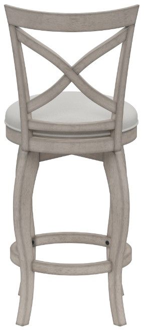 HH2 Home Ellendale Aged Gray Swivel Counter Stool-3