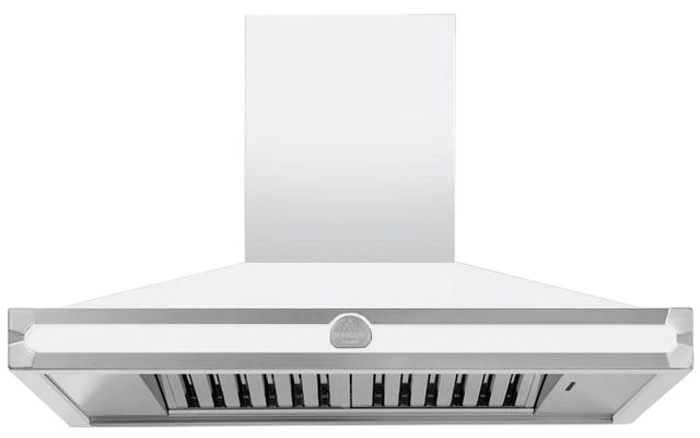 La Cornue CornuFé 110 43" Pure White Wall Mounted Chimney Hood-0